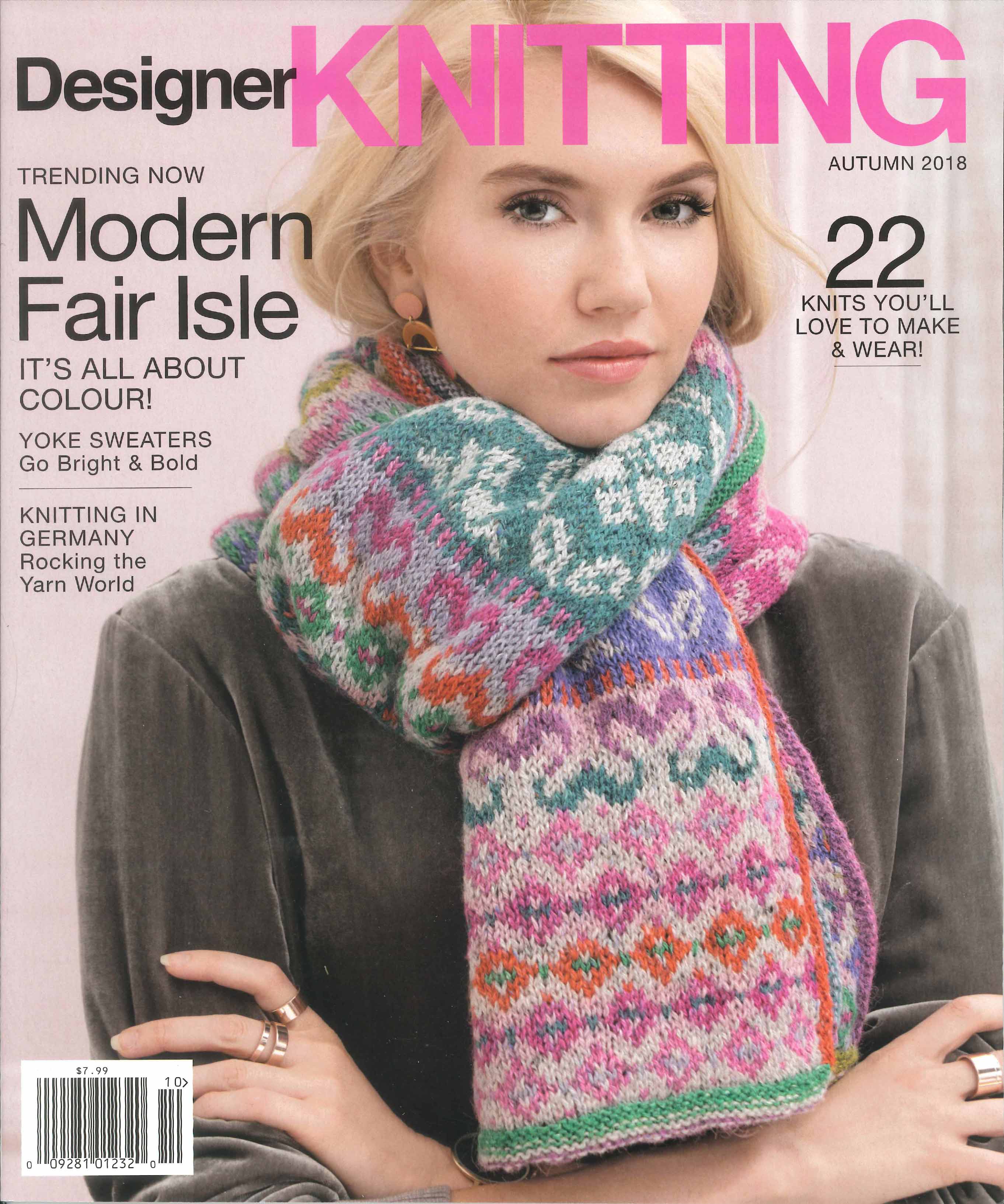 Designer Knitting magazine - Subscribe - GMC Publications