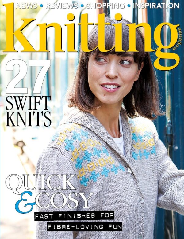 knitting 186 cover