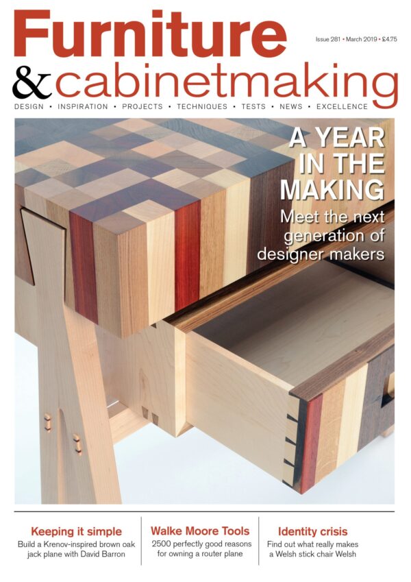 Furniture and Cabinetmaking 281 issue cover