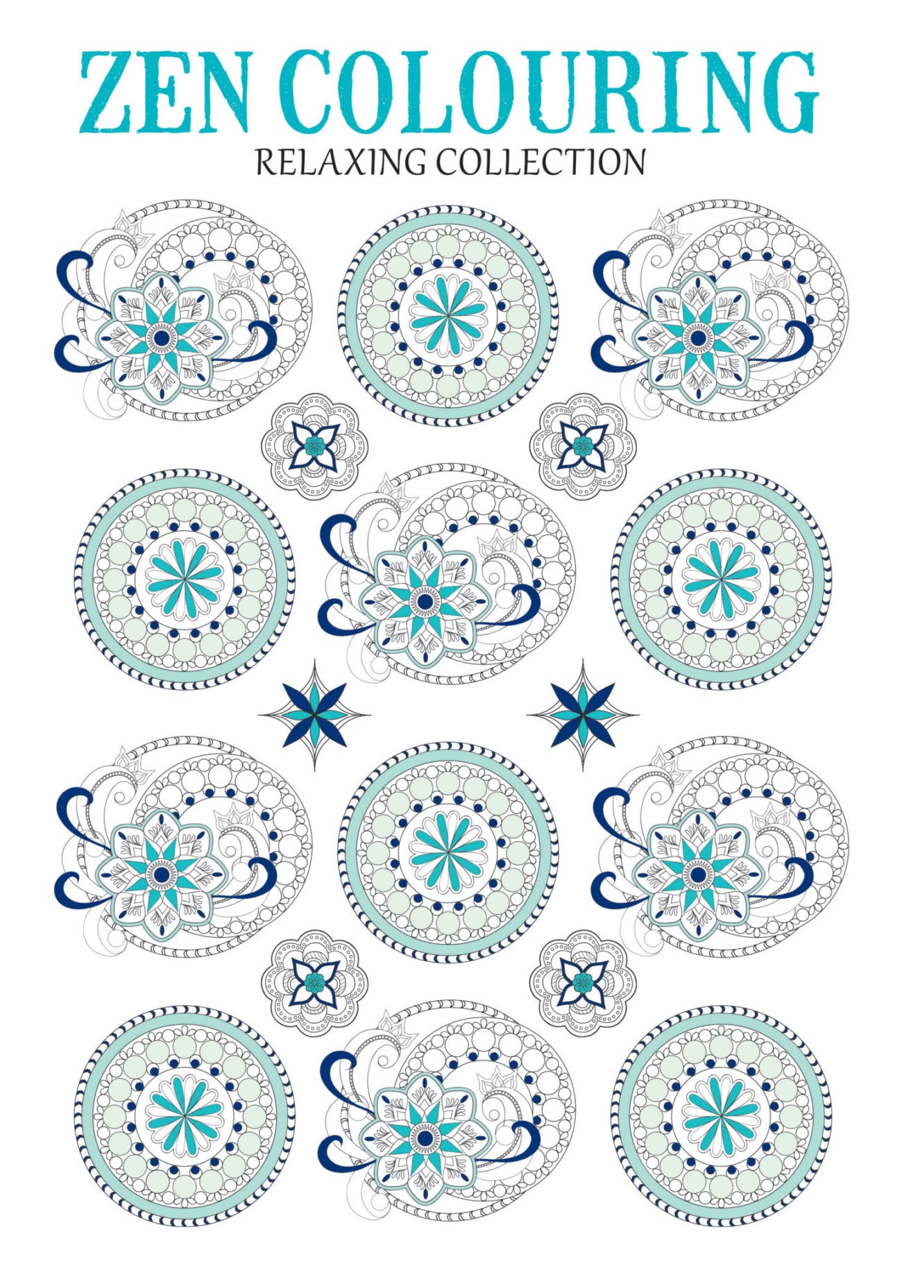 Zen Colouring Relaxing Collection - GMC Publications
