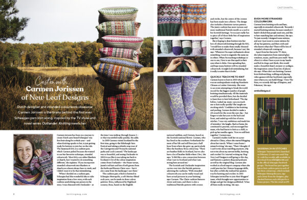Knitting Magazine 228 Spread 2