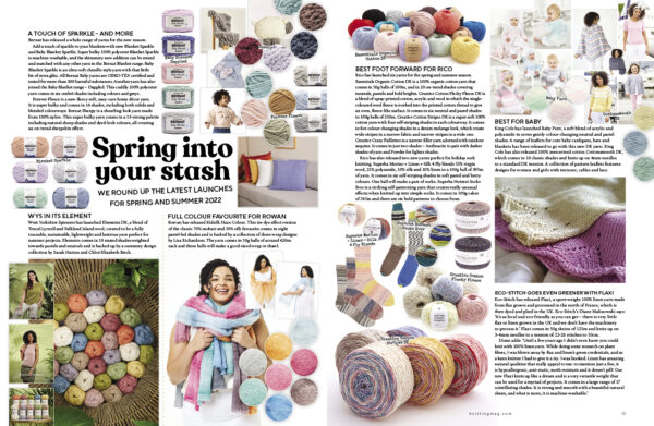 Knitting Magazine 229 Spread 1