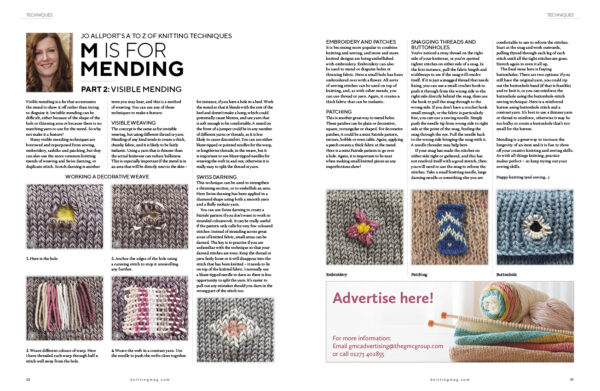 Knitting Magazine 230 Spread 2
