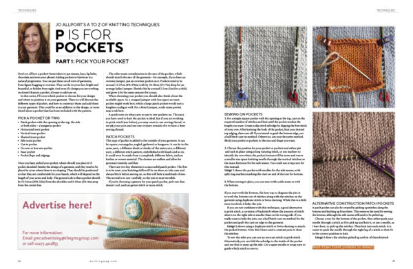 Knitting Magazine 231 Spread 2