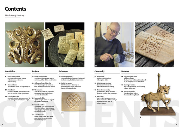 Woodcarving 189 Contents
