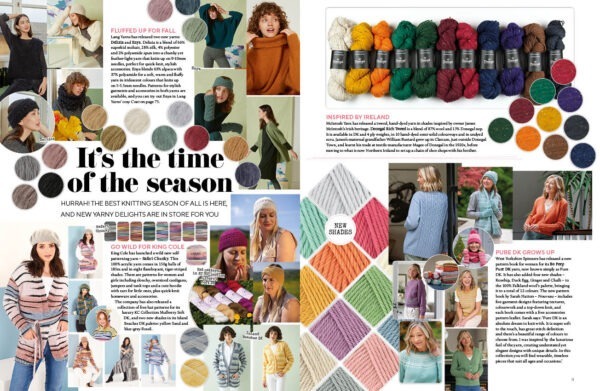 Knitting Magazine 235 Spread 1