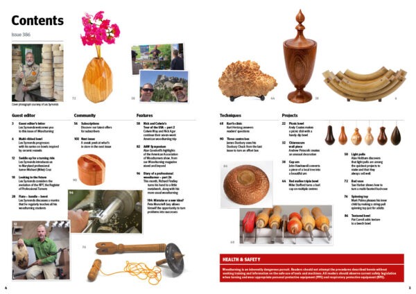 Woodturning 386 Contents