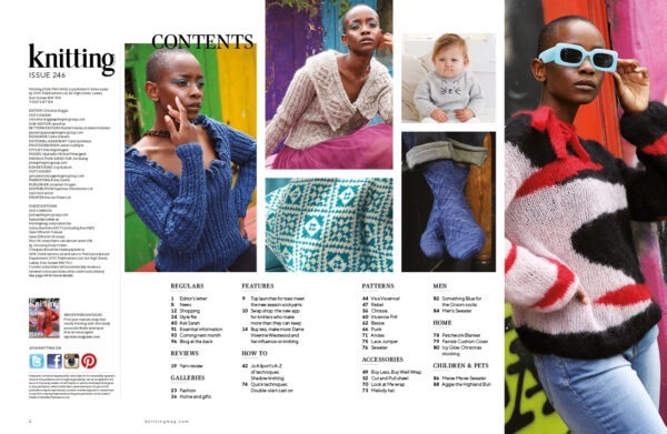 Knitting Magazine 246 Contents