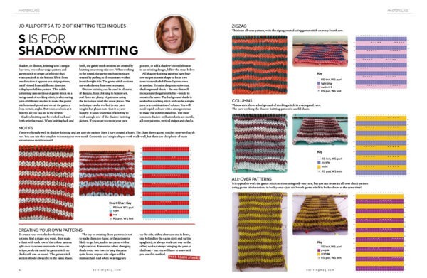 Knitting Magazine 246 Spread 2