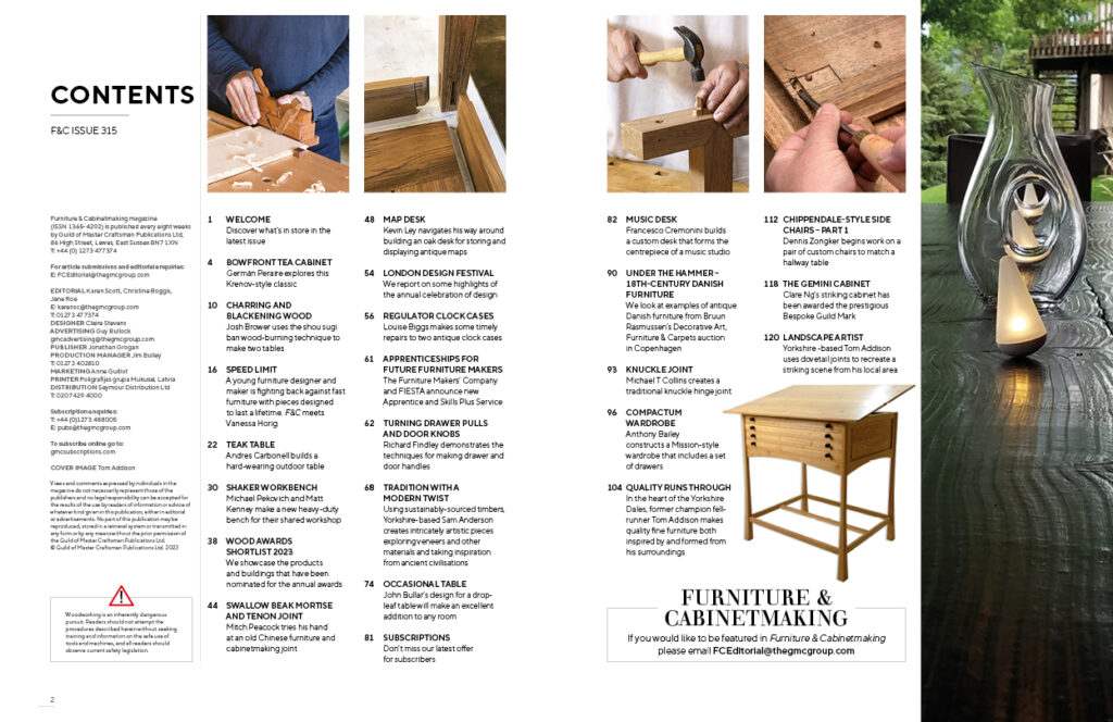 Furniture and Cabinetmaking - GMC Publications