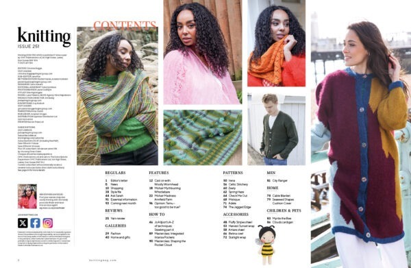 Knitting Magazine 251 Contents