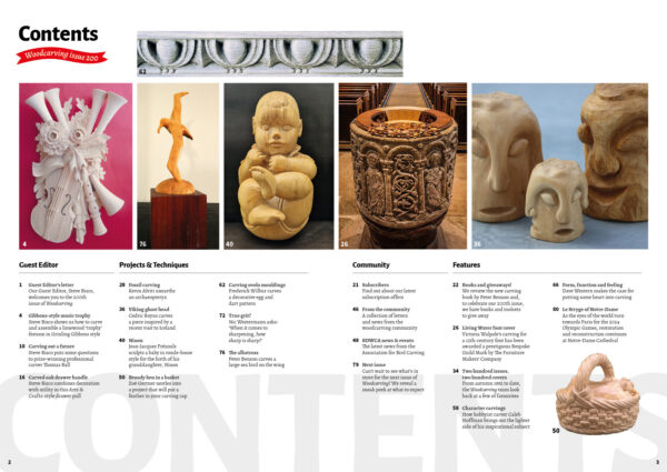Woodcarving 200 Contents